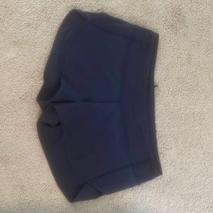 Lululemon, Speed Short, Size 6, Navy Blue. Like New.